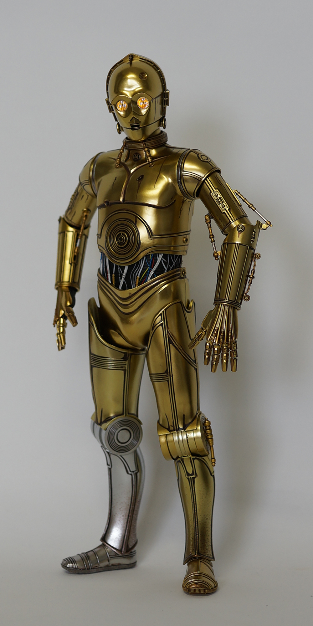 正規店定番 ヤフオク! - 当時モノ STAR WARS C-3PO 1/6 SCALE SOFT